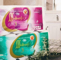 10  Giấy vệ sinh   khăn giấy lụa   hàng chuẩn chính hãng   giá NET - giao tận nơi - uy tín