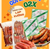 Bảo quản lạp xưởng an toàn nhờ gói hút oxy O2X Thịnh Phong