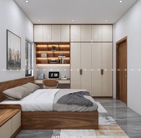 1 Combo Phòng Ngủ Độ Hoàn Thiện Cao Màu Nâu Gỗ Đẹp Bền