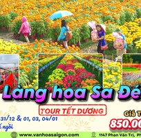 Tour Làng hoa Sa Đéc vào dịp Tết Dương Lịch