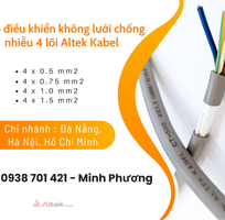 3 Cáp điều khiển không lưới chống nhiễu 4 lõi Altek Kabel Đắk Lắk, Bình Định, Phú Yên