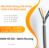 2 Cáp điều khiển không lưới chống nhiễu 4 lõi Altek Kabel Đắk Lắk, Bình Định, Phú Yên
