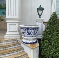 12 Chậu khảm miểng , cẩn miểng chén dĩa , đắp sành sứ thủ công mỹ nghệ Thủ Đức