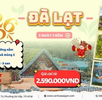 SGC Tourist - Du lịch Đà Lạt 3N3Đ - Tour Tết Âm lịch
