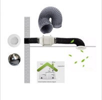 Ống gió Fiber không bảo ôn D75