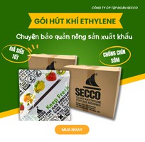 1 Gói Hút Khí Ethylene Secco Bảo Quản Nông Sản - Ớt Tươi Xuất Khẩu