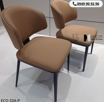 3 Ghế phòng ăn nệm PVC cao cấp ECO 39A-P tại HCM