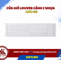 Cửa gió Louver cánh Z nhựa LOU-88