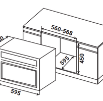 2 Lò Vi Sóng Kết Hợp Nướng Kaff KF-OMS44L - Đa Năng, Sang Trọng