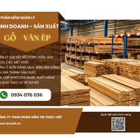 Phần mềm quản lý mua bán, gia công và chế biến Gỗ, Ván ép