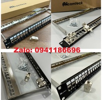 3 Phân phối Patch panel 24 cổng Cat7 FTP mã ACT-24S1U, ACT-S7-002 chính hãng ANCOMTECK