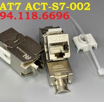 Phân phối Ổ cắm RJ45 Cat7 FTP có chống nhiễu tốc độ 100/1000 hãng Ancomteck, mã ACT-S7-002