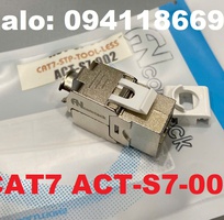 2 Phân phối Ổ cắm RJ45 Cat7 FTP có chống nhiễu tốc độ 100/1000 hãng Ancomteck, mã ACT-S7-002