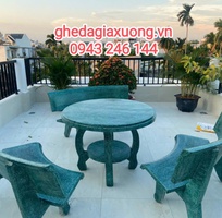 2 Bộ bàn ghế đá ngoài trời tại TP HCM