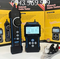 3 NF-8209 Pro Bộ Test Dây, Đo Chiều Dài Dây, Dò Dây, PoE Có Màn Hình LCD