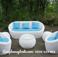 Bàn ghế sofa mây sò giá rẻ