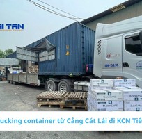 Giá trucking container từ Cảng Cát Lái đi KCN Tiên Sơn