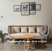 2 Ghế sofa mây caro