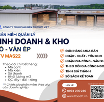 1 Cơ hội giảm phí cài đặt phần mềm quản lý kinh doanh Gỗ, Ván ép