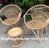 4 Ghế đuôi công mây tự nhiên