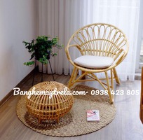 2 Ghế đuôi công mây tự nhiên