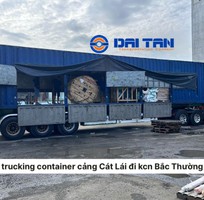 Giá trucking container từ cảng Cát Lái đi KCN Bắc Thường Tín