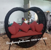 Ghế chụp hình mây nhựa