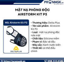 Mặt nạ phòng độc AIRSTORM KIT P3   Giải pháp bảo vệ cho môi trường hàn cắt và hóa chất