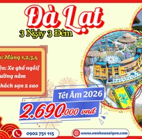 Tết Chạm Đỉnh Mây - Đà Lạt 3N3D