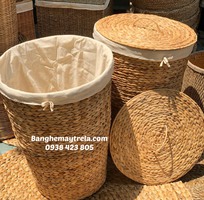 1 Sọt đựng đồ mây tre đan tự nhiên