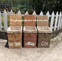 5 Sọt đựng đồ mây tre đan tự nhiên