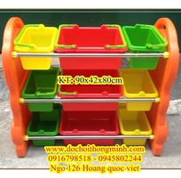 5 Tủ sách nhựa nhập ngoại xịn, tủ kệ nhà trẻ mầm non hàng nhựa cao cấp 0945802244