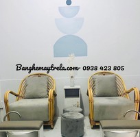 5 Ghế mây tre đan cho nail, spa