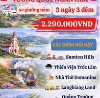 Du lịch Đà Lạt 3N3Đ - SGC Tourist