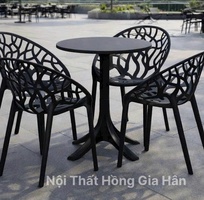 2 Bàn ghế nhựa sân vườn HGH