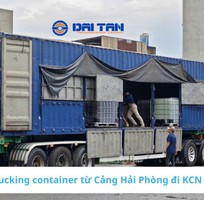Giá trucking container từ Cảng Hải Phòng đi KCN Long Bình