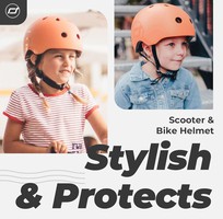 2 Mũ bảo hiểm cho bé scoot and ride