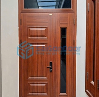 Cửa thép vân gỗ
