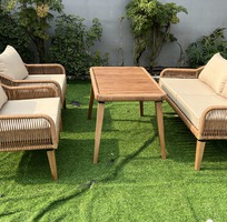 4 Bộ sofa giả mây sân vườn QD - 749 giải pháp nội thất ngoài trời sang trọng và bền đẹp