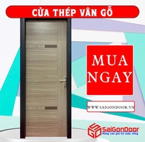 Cửa thép vân gỗ Saigondoor