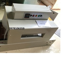 1 Máy rút màng co PVC, máy bọc màng co cho hộp trà cafe, hộp mỹ phẩm, máy màng co BS400 200