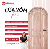 Cửa vòm nhựa gỗ composite
