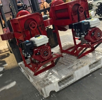 Máy tuốt lúa nương - tuốt đậu chạy động cơ xăng giá rẻ