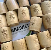 Ly tre khắc laser - món quà mộc mạc mà tinh tế