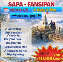 TPHCM - Hà Nội - Sapa - Fansipan 2026 - SGC