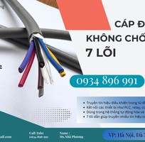 Cáp Tín Hiệu 7 Lõi Không Chống Nhiễu Cho Tủ Điện   Sẵn Kho TP.HCM, Bình Dương, Đồng Nai, Long An