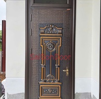 Cửa Thép Vân Gỗ   Sang Trọng Nổi Bật