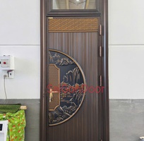 1 Cửa Thép Vân Gỗ   Sang Trọng Nổi Bật