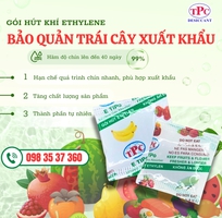 2 Gói hút khí Ethylene giúp kéo dài thời gian bảo quản trái cây xuất khẩu