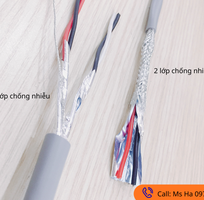 1 Cáp Tín Hiệu Vặn Xoắn   Truyền Tín Hiệu Ổn Định, Chống Nhiễu Tốt